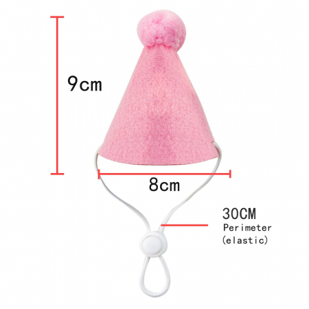 Accesorii animale de companie - Set accesorii aniversare, bandana si mini palarie 168-A07D01