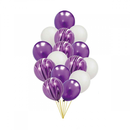 Baloane - Set aranjament 15 baloane latex 30 cm TZ5266
