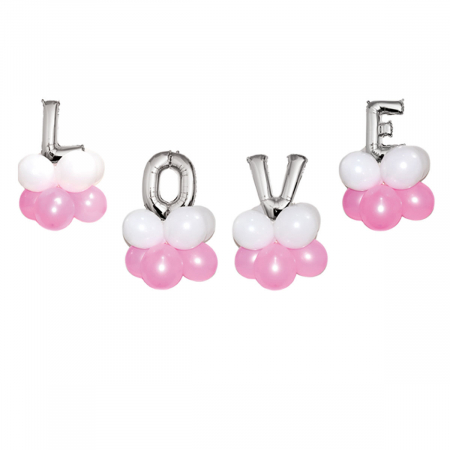 Baloane - Set aranjament 36 baloane din latex  ' Love ' TZ5052
