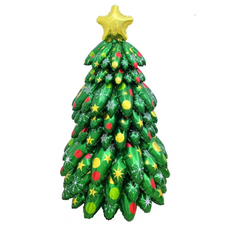 Baloane - Balon cu stativ pentru decor Craciun Bradul de Craciun 73 x 130 cm LY-2439-5