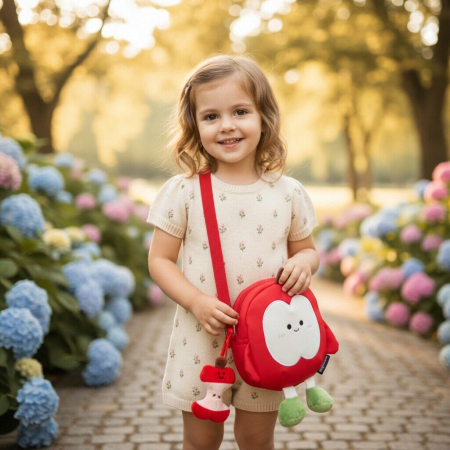 Ghiozdane - Ghiozdan/Gentuta de umar draguta, model fructe ZY-109-1