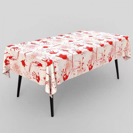Articole pentru sărbători - Fata de masa pentru petrecerea de ' Halloween ' 183 x 137 cm 2260-9A