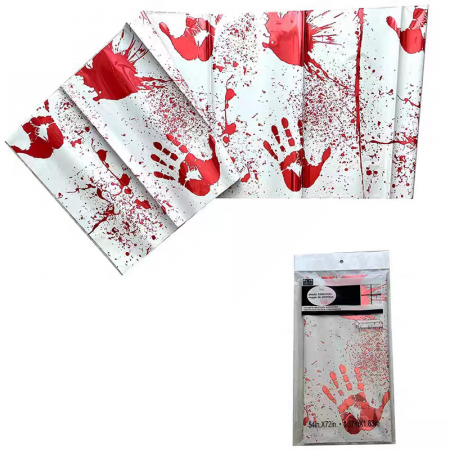 Articole pentru sărbători - Fata de masa pentru petrecerea de ' Halloween ' 183 x 137 cm 2260-9A