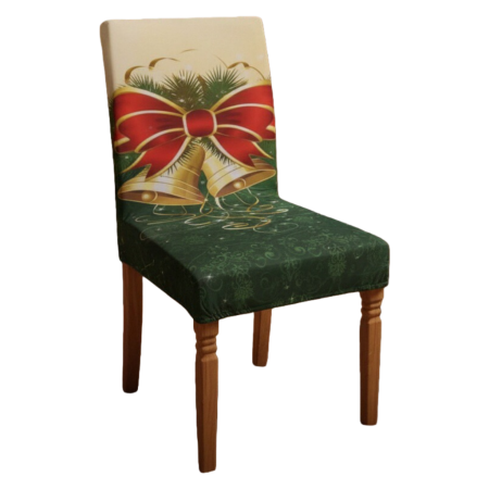 Articole pentru sărbători - Set huse universale pentru scaun, model Craciun 6220-45A