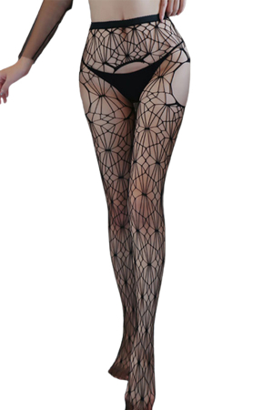 Lenjerie erotică - Dres sexy cu decupaje tip plasa YML-5086