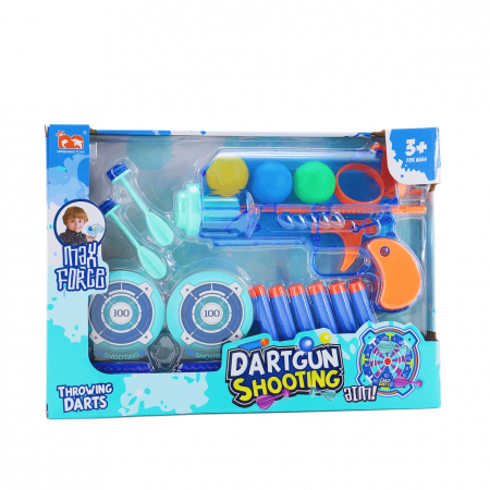 Jucării - Set pistol de jucarie Dart-Gun 6239