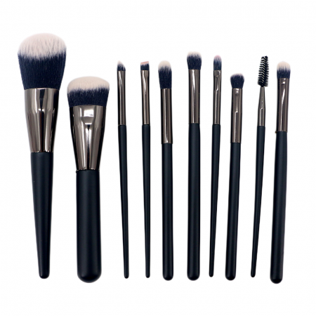 Machiaj - Set portabil cu 10 pensule machiaj SL-1001