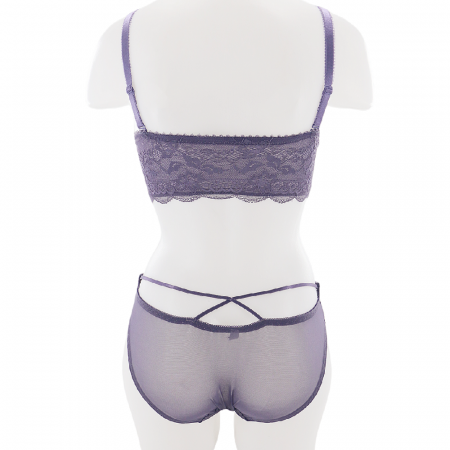 Seturi și Compleuri - Set doua piese lenjerie intima, top si chiloti sexy V2mov
