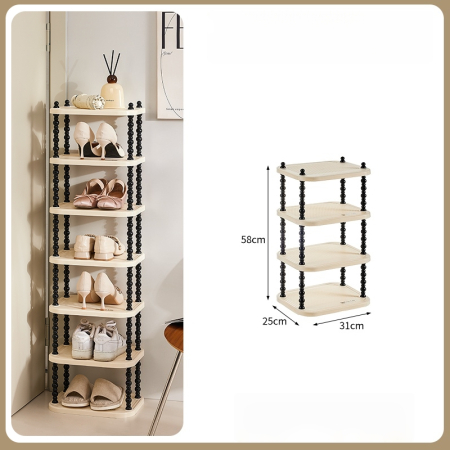 Organizatoare încălțăminte - Suport incaltaminte multifunctional cu 4 rafturi SHYE-6856-4