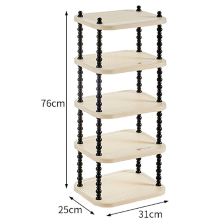 Depozitare și organizare - Suport incaltaminte multifunctional cu 5 rafturi SHYE-6856-5