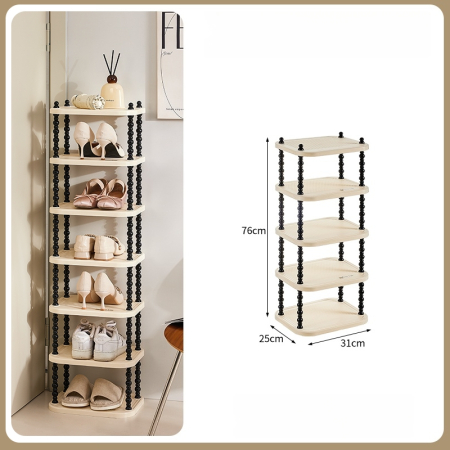 Depozitare și organizare - Suport incaltaminte multifunctional cu 5 rafturi SHYE-6856-5