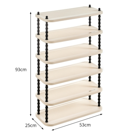 Organizatoare încălțăminte - Suport incaltaminte multifunctional cu 6 rafturi SHYE-6855-6