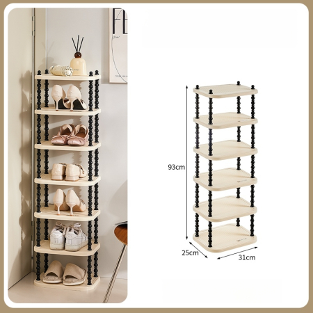 Depozitare și organizare - Suport incaltaminte multifunctional cu 6 rafturi SHYE-6856-6