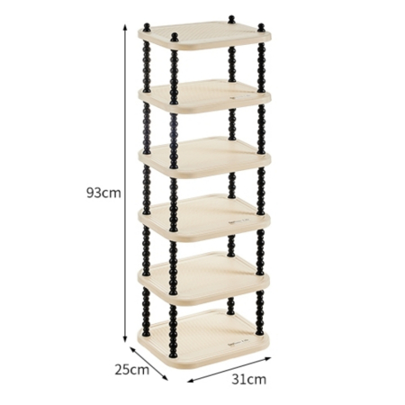 Depozitare și organizare - Suport incaltaminte multifunctional cu 6 rafturi SHYE-6856-6