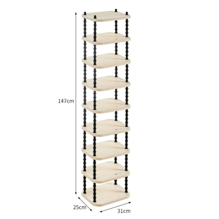 Organizatoare încălțăminte - Suport incaltaminte multifunctional cu 9 rafturi SHYE-6856-9