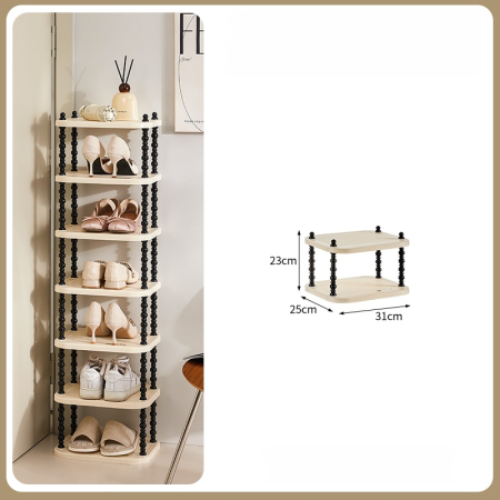 Organizatoare încălțăminte - Suport incaltaminte multifunctional cu 2 rafturi SHYE-6856-2