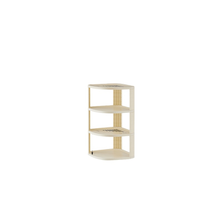 Depozitare și organizare - Suport incaltaminte multifunctional pentru colt cu 4 rafturi SHYE-6772-4