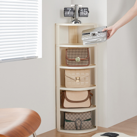 Organizatoare încălțăminte - Suport incaltaminte multifunctional pentru colt cu 6 rafturi SHYE-6772-6