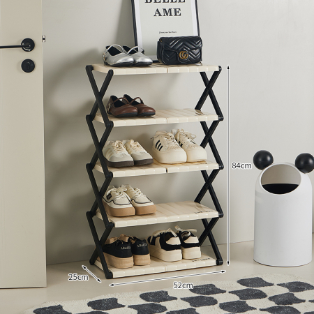 Organizatoare încălțăminte - Suport incaltaminte pliabil multifunctional cu 5 rafturi SHYE-6923-5