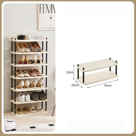Organizatoare încălțăminte - Suport incaltaminte multifunctional cu 2 rafturi SHYE-6855-2