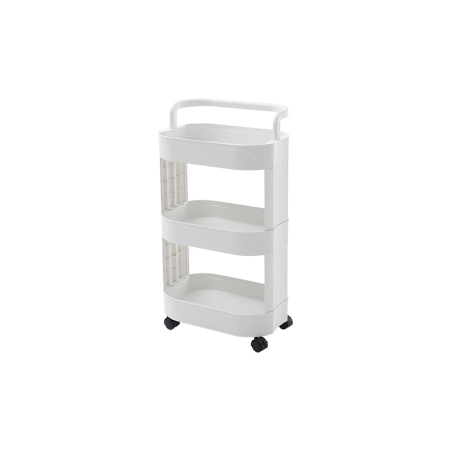 Suporturi și accesorii de baie - Suport universal pentru baie sau bucatarie cu 3 polite si roti SHYE-6502
