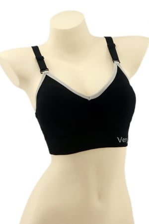 Bustiere - Bustiera cu broderie la spate YAN-8999negru