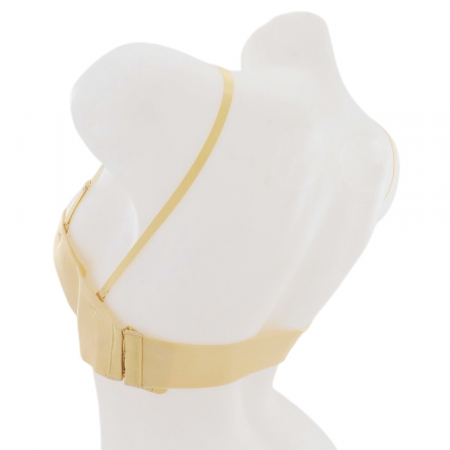 Sutiene și Topuri - Sutien cu push-up cu snur si spatele gol H-02crem