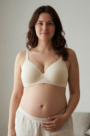 Sutiene și Topuri - Sutien maternal pentru alaptare 017crem