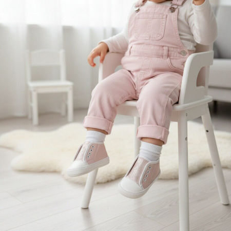 Pantofi sport de copii - Tenisi pentru primii pasi YC185roz