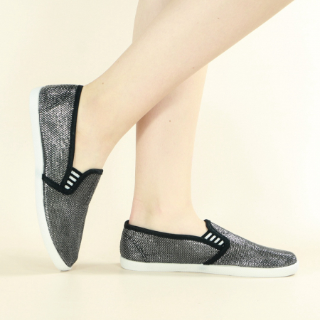 Espadrile - Espadrile ZJ-21negru