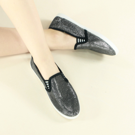 Espadrile - Espadrile ZJ-21negru