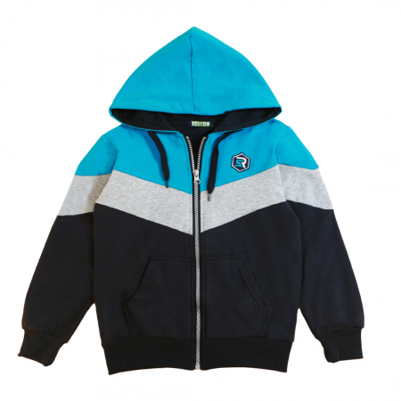Treninguri - Trening cu gluga 3 piese Y-665albastru