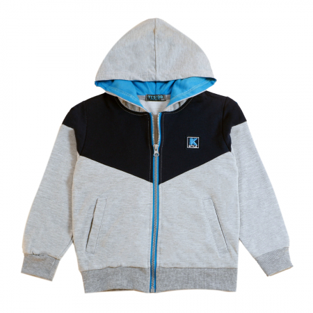 Treninguri - Trening cu gluga 3 piese Y-605gri
