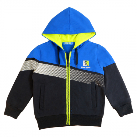 Trening cu gluga 3 piese Y-631bleumarin [6]