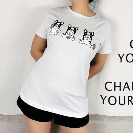 Tricouri și Maiouri - Tricou TR5155alb