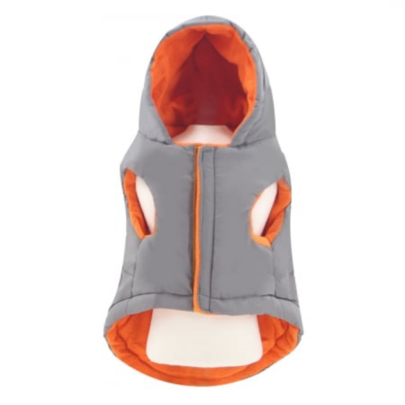 Animale de companie - Vesta calduroasa cu gluga YYP-LL13gri