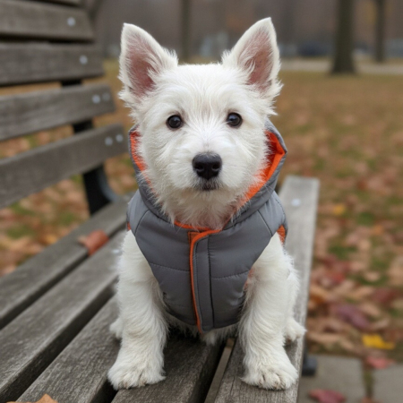 Animale de companie - Vesta calduroasa cu gluga YYP-LL13gri