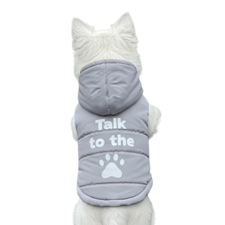 Animale de companie - Vesta calduroasa cu gluga YYP-LL13gri
