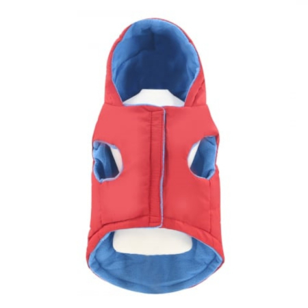Animale de companie - Vesta calduroasa cu gluga YYP-LL13rosu
