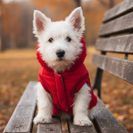 Haine - Vesta cu gluga flausata XINA2120rosu