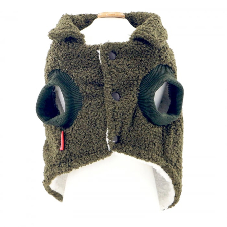 Haine - Vesta flausata XINA2112verde