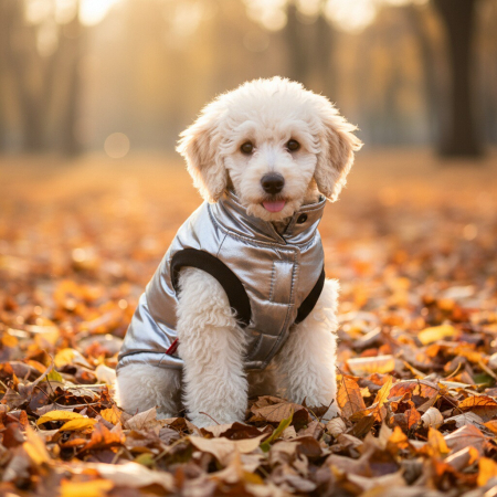 Haine - Vesta flausata XINA2125argintiu