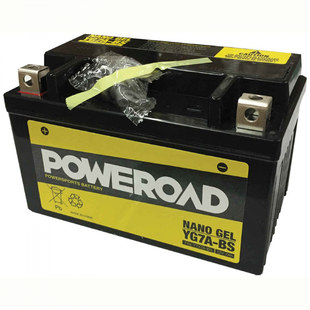 Baterie moto 7Ah12V YG7A-BS YUCELL [1]