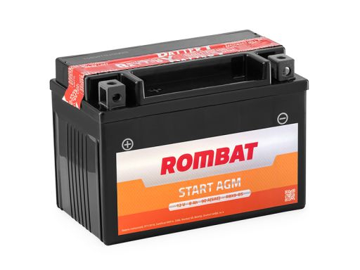 Baterie moto 8Ah 90A Start AGM ROMBAT [1]