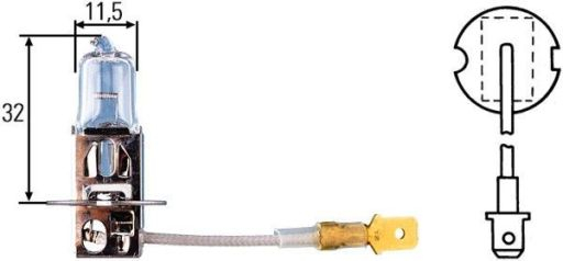 BEC H3 12V 55W HELLA [4]