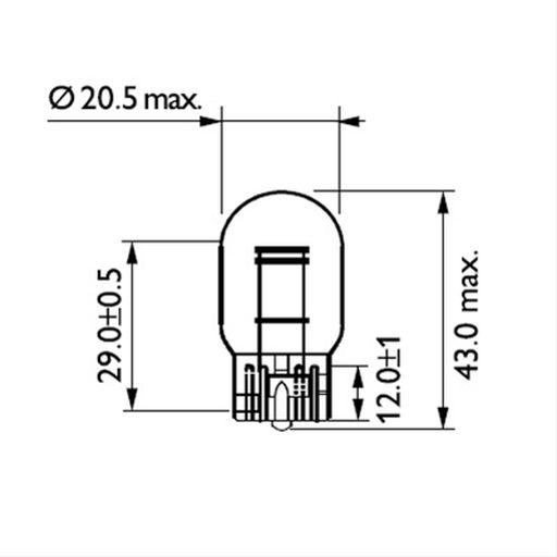 BEC SEMN 12V 21W5W STICL.PHILIPS [2]