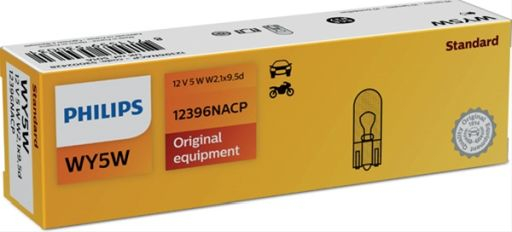 BEC SEMN. 12V 5W GALBEN PHILIPS [3]