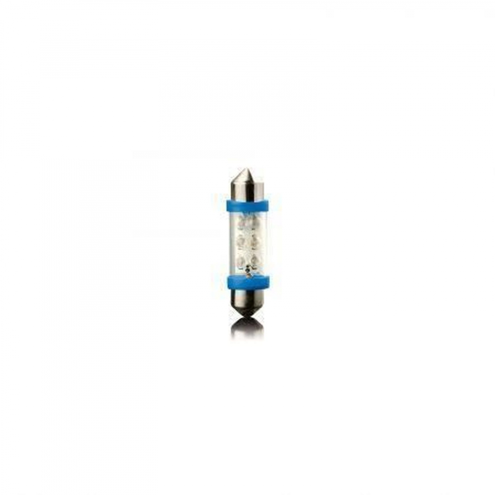 BEC SOFIT 12V 6LED 36MM ALBASTRU [1]