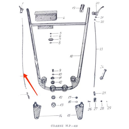 Cablu acceleratie Carpatina [4]