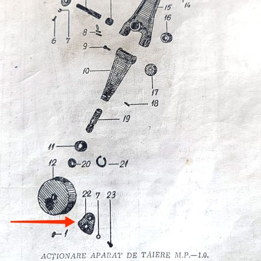 Capac sistem antrenare Carpatina [3]